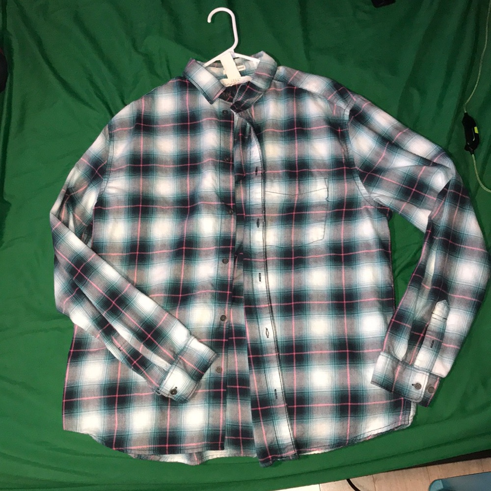 LOGG Plaid Shirt.  Miami Vice Color way
